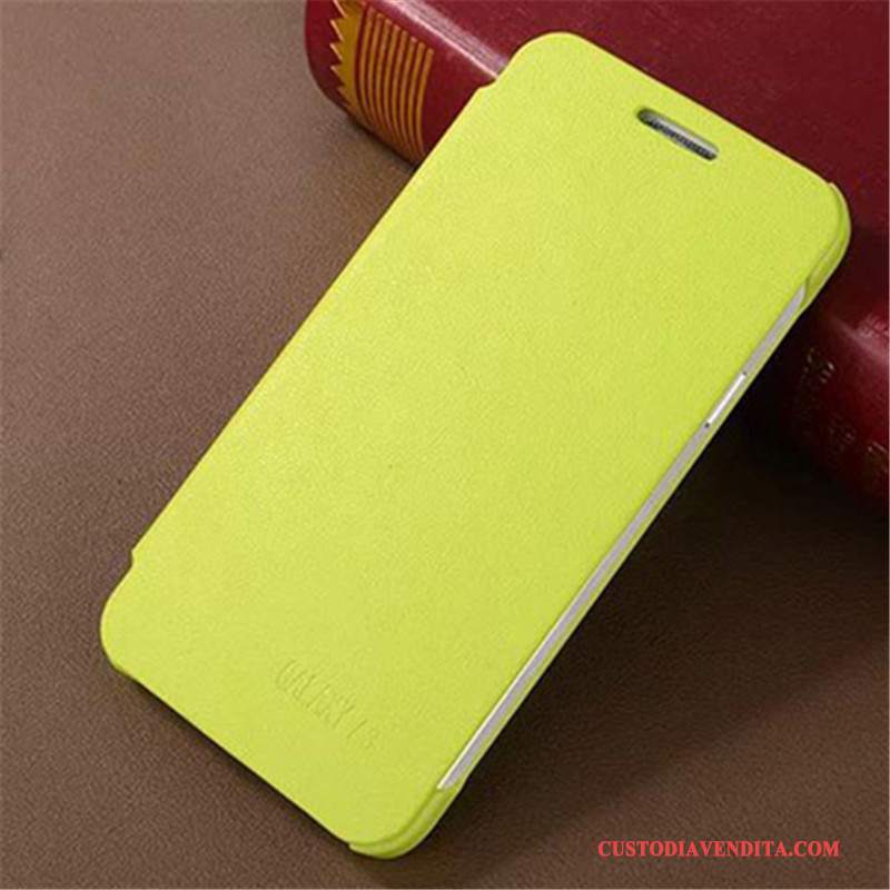 Custodia Samsung Galaxy A3 2015 Pelle Verde Nuovo, Cover Samsung Galaxy A3 2015 Protezione Telefono