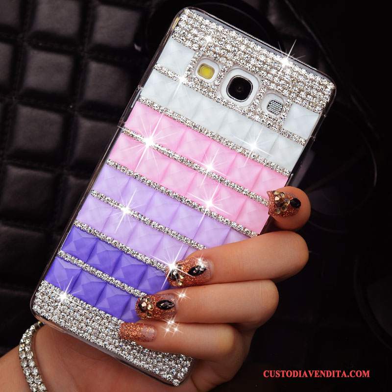 Custodia Samsung Galaxy A3 2015 Strass Difficile Sottili, Cover Samsung Galaxy A3 2015 Colore Coperchio Posterioretelefono