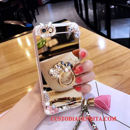 Custodia Samsung Galaxy A3 2016 Protezione Supporto Lusso, Cover Samsung Galaxy A3 2016 Ring Tendenza