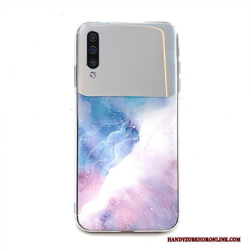 Custodia Samsung Galaxy A30s Creativo Specchio Grande, Cover Samsung Galaxy A30s Protezione Tempra Di Personalità