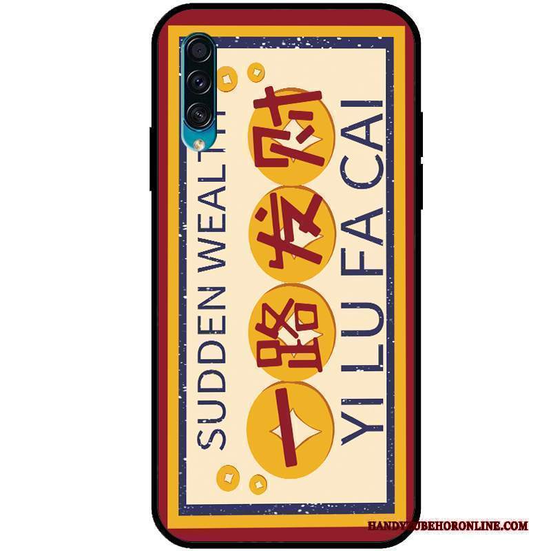 Custodia Samsung Galaxy A30s Protezione Morbido Ricchezza, Cover Samsung Galaxy A30s Cartone Animato Ratto Tutto Incluso