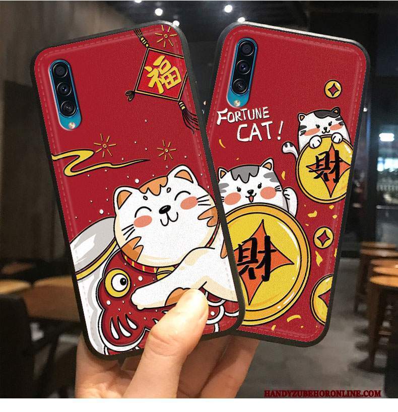 Custodia Samsung Galaxy A30s Silicone Nuovo Modello, Cover Samsung Galaxy A30s Pelle Ricchezzatelefono