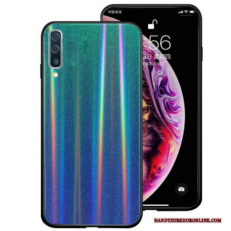 Custodia Samsung Galaxy A30s Telefono Rosa, Cover Samsung Galaxy A30s Verde Porpora
