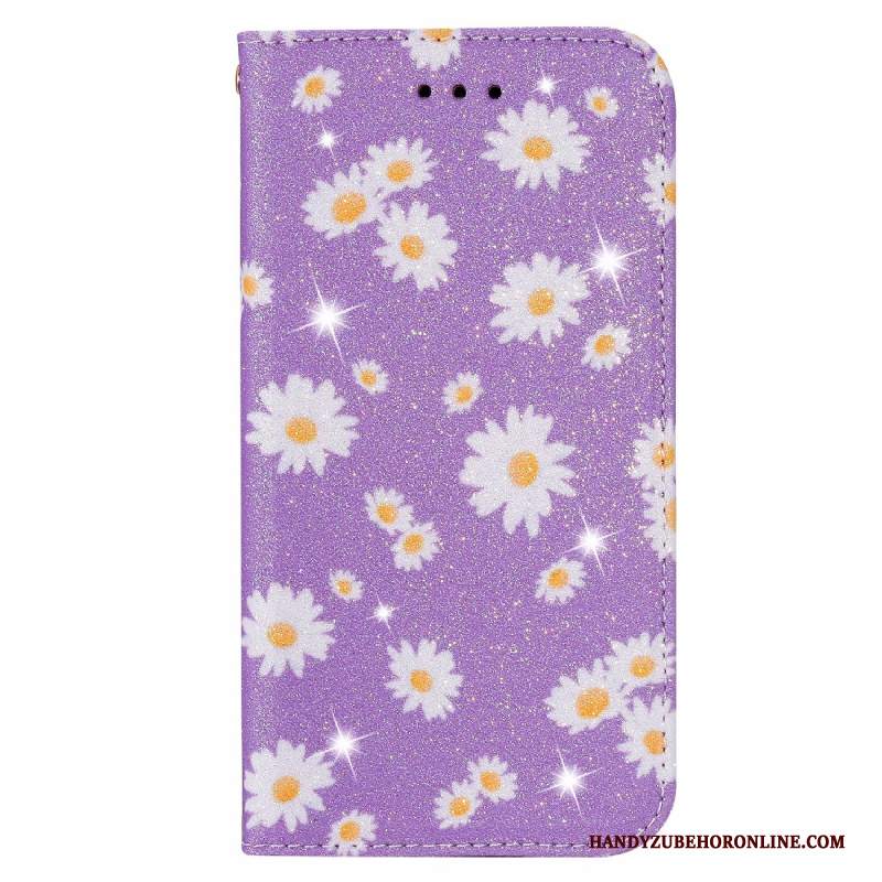 Custodia Samsung Galaxy A41 Pelle Carta Porpora, Cover Samsung Galaxy A41 Folio Telefono Borse Carta