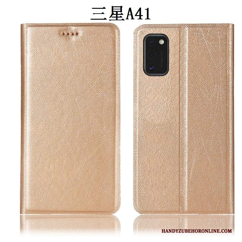 Custodia Samsung Galaxy A41 Pelle Telefono Modello, Cover Samsung Galaxy A41 Protezione Anti-caduta Tutto Incluso