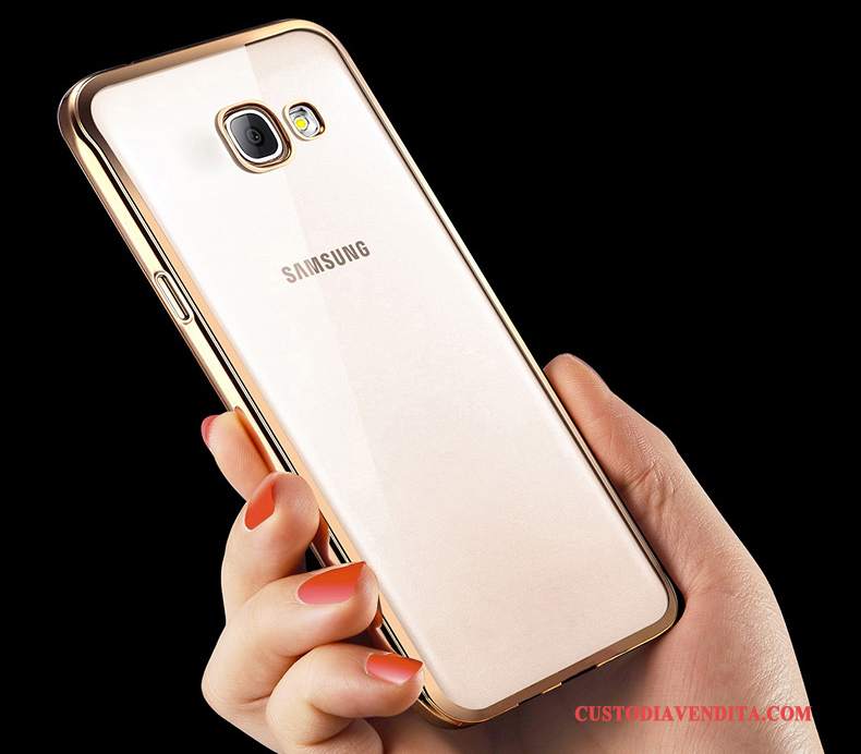 Custodia Samsung Galaxy A5 2016 Silicone Morbido Anti-caduta, Cover Samsung Galaxy A5 2016 Protezione Orotelefono