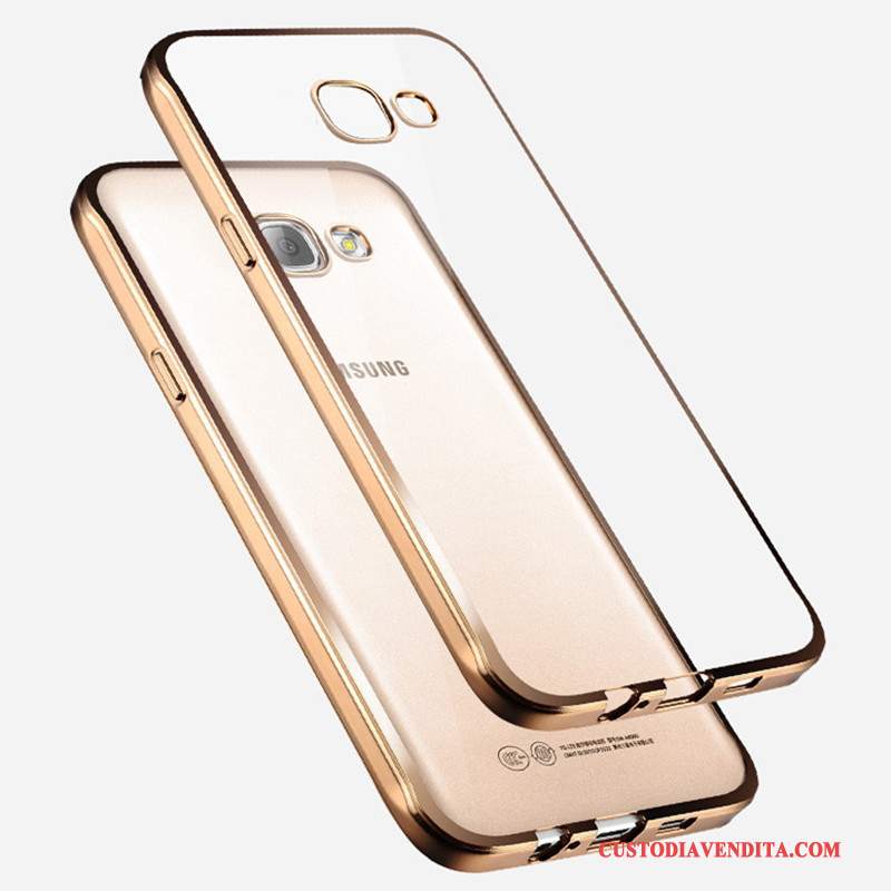 Custodia Samsung Galaxy A5 2016 Silicone Morbido Trasparente, Cover Samsung Galaxy A5 2016 Protezione
