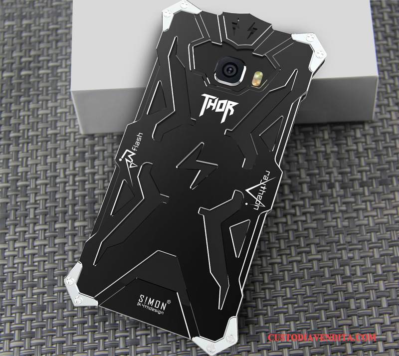 Custodia Samsung Galaxy A5 2017 Protezione Metallotelefono, Cover Samsung Galaxy A5 2017 Telaio Tendenza