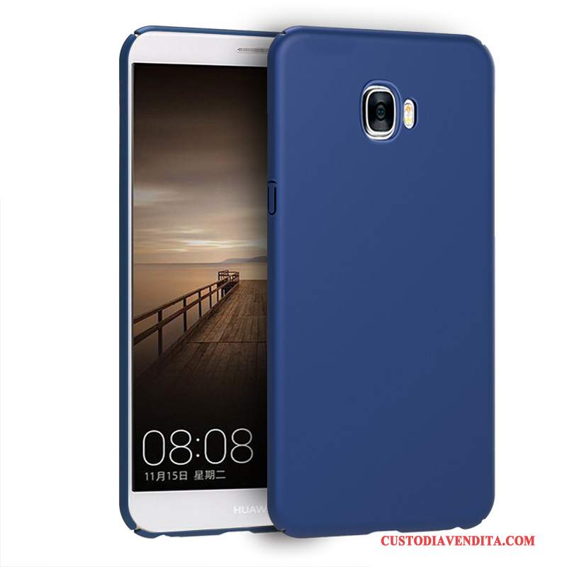 Custodia Samsung Galaxy A5 2017 Protezione Pellicola Protettiva Difficile, Cover Samsung Galaxy A5 2017 Tendenza Blu Scuro