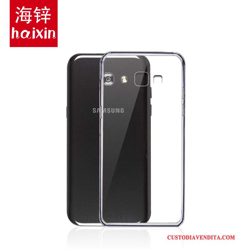 Custodia Samsung Galaxy A5 2017 Silicone Telefono Morbido, Cover Samsung Galaxy A5 2017 Protezione Bianco Tutto Incluso