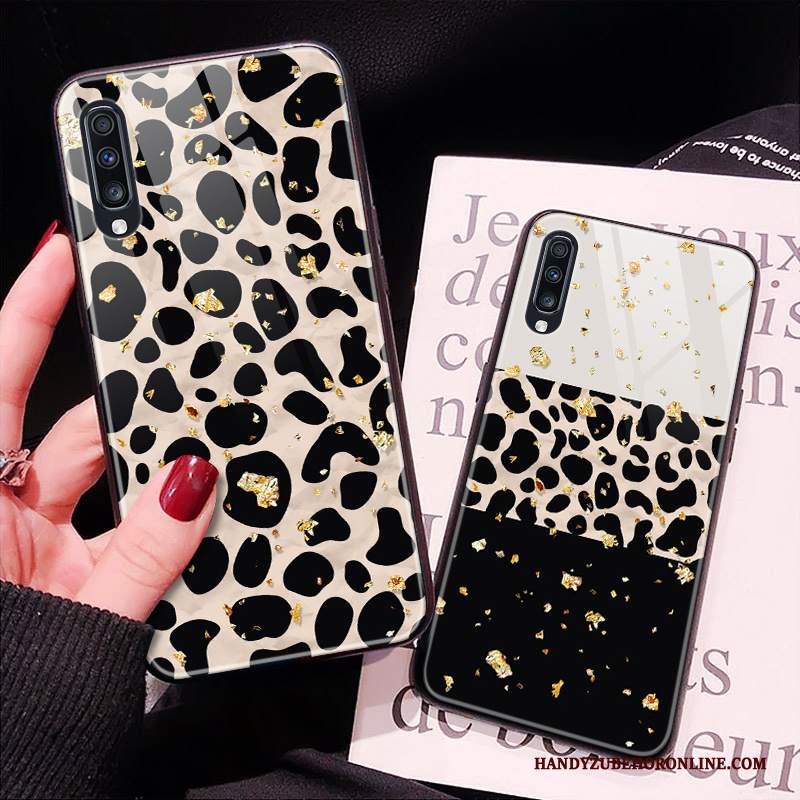Custodia Samsung Galaxy A50 Protezione Europatelefono, Cover Samsung Galaxy A50 Nero Colori Misti