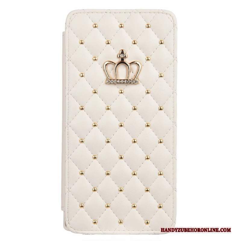 Custodia Samsung Galaxy A50s Pelle Bianco Anti-caduta, Cover Samsung Galaxy A50s Folio Tutto Inclusotelefono