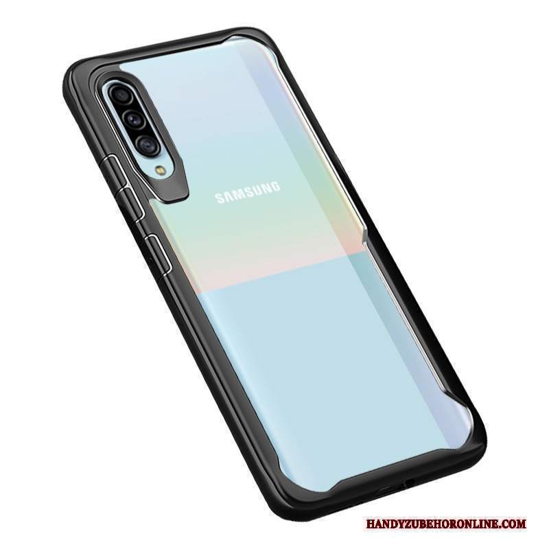 Custodia Samsung Galaxy A50s Silicone Anti-caduta Trasparente, Cover Samsung Galaxy A50s Protezione High End Morbido