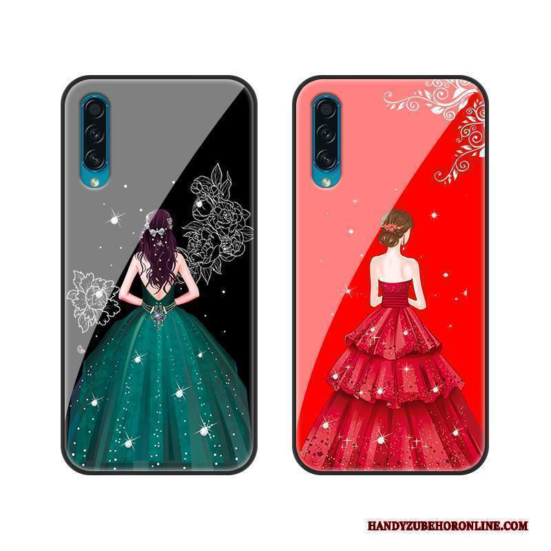 Custodia Samsung Galaxy A50s Silicone Bellotelefono, Cover Samsung Galaxy A50s Protezione Nero Tutto Incluso