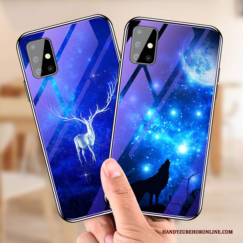 Custodia Samsung Galaxy A51 Cartone Animato Anti-caduta Marchio Di Tendenza, Cover Samsung Galaxy A51 Protezione Nuovo Tutto Incluso