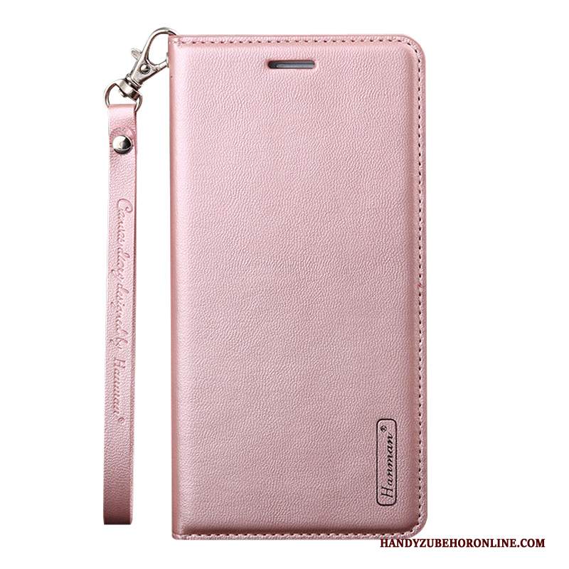Custodia Samsung Galaxy A51 Pelle Piegare Rosa, Cover Samsung Galaxy A51 Folio Telefono