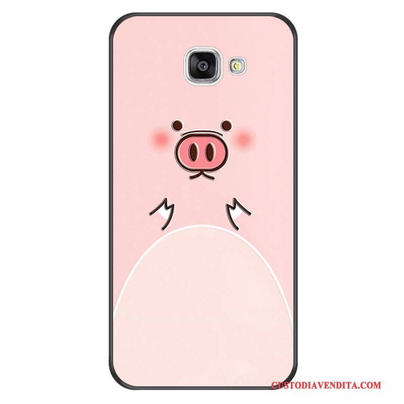 Custodia Samsung Galaxy A7 2016 Creativo Morbidotelefono, Cover Samsung Galaxy A7 2016 Silicone Di Personalità Tutto Incluso
