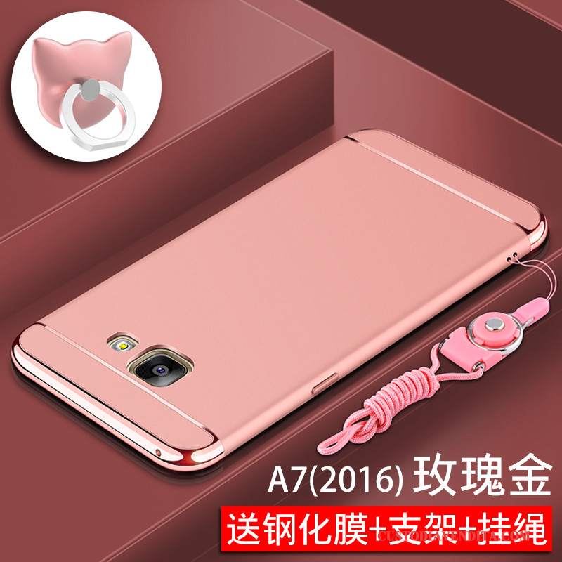 Custodia Samsung Galaxy A7 2016 Rosa Difficile, Cover Samsung Galaxy A7 2016 Tutto Inclusotelefono