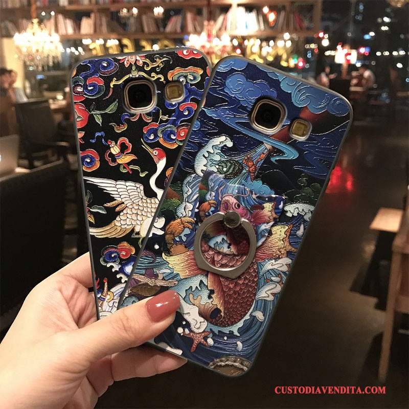Custodia Samsung Galaxy A7 2017 Colore Vento Tendenza, Cover Samsung Galaxy A7 2017 Silicone Di Personalità Ornamenti Appesi
