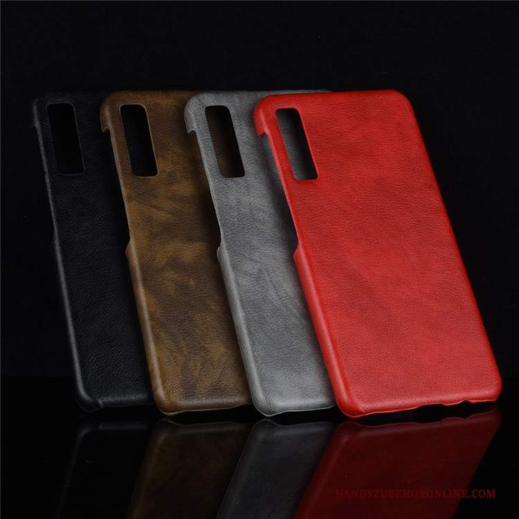 Custodia Samsung Galaxy A7 2018 Vintage Difficile Qualità, Cover Samsung Galaxy A7 2018 Pelle Telefono Modello