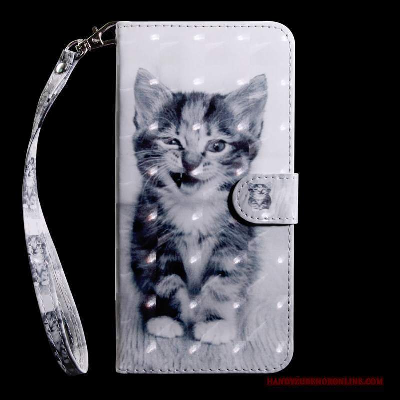 Custodia Samsung Galaxy A70s Protezione Telefono Bianco, Cover Samsung Galaxy A70s Cartone Animato Ornamenti Appesi Bello