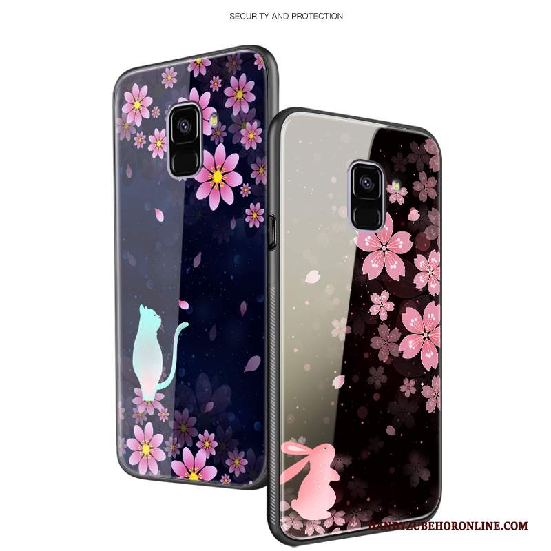 Custodia Samsung Galaxy A8 2018 Creativo Ventotelefono, Cover Samsung Galaxy A8 2018 Moda Tutto Incluso Di Personalità