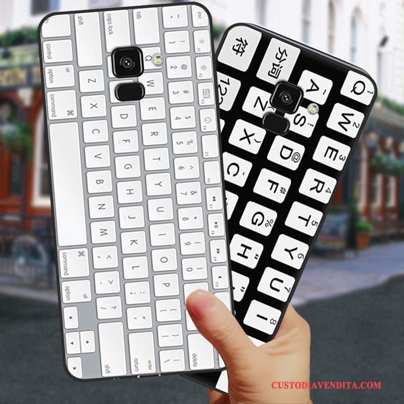 Custodia Samsung Galaxy A8+ Creativo Tutto Incluso Di Personalità, Cover Samsung Galaxy A8+ Silicone Anti-cadutatelefono