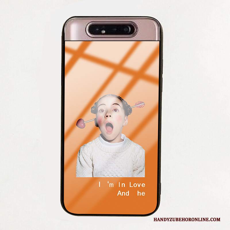 Custodia Samsung Galaxy A80 Creativo Difficile Amanti, Cover Samsung Galaxy A80 Tutto Incluso Tendenza