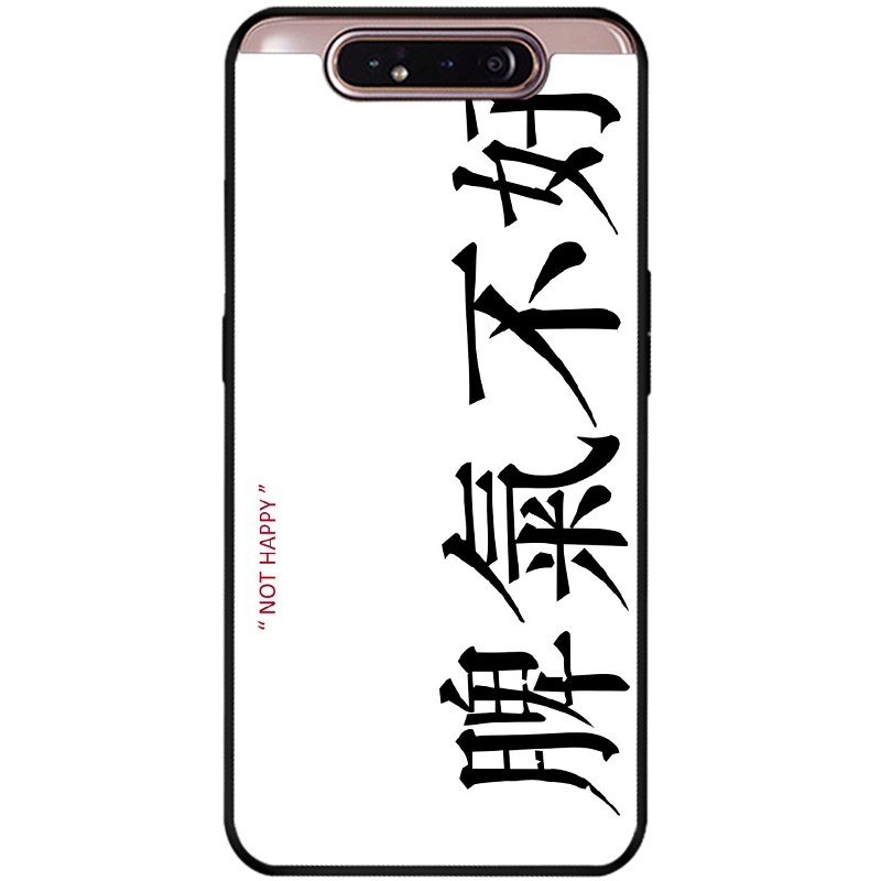 Custodia Samsung Galaxy A80 Protezione Cuoretelefono, Cover Samsung Galaxy A80 Di Personalità Bianco
