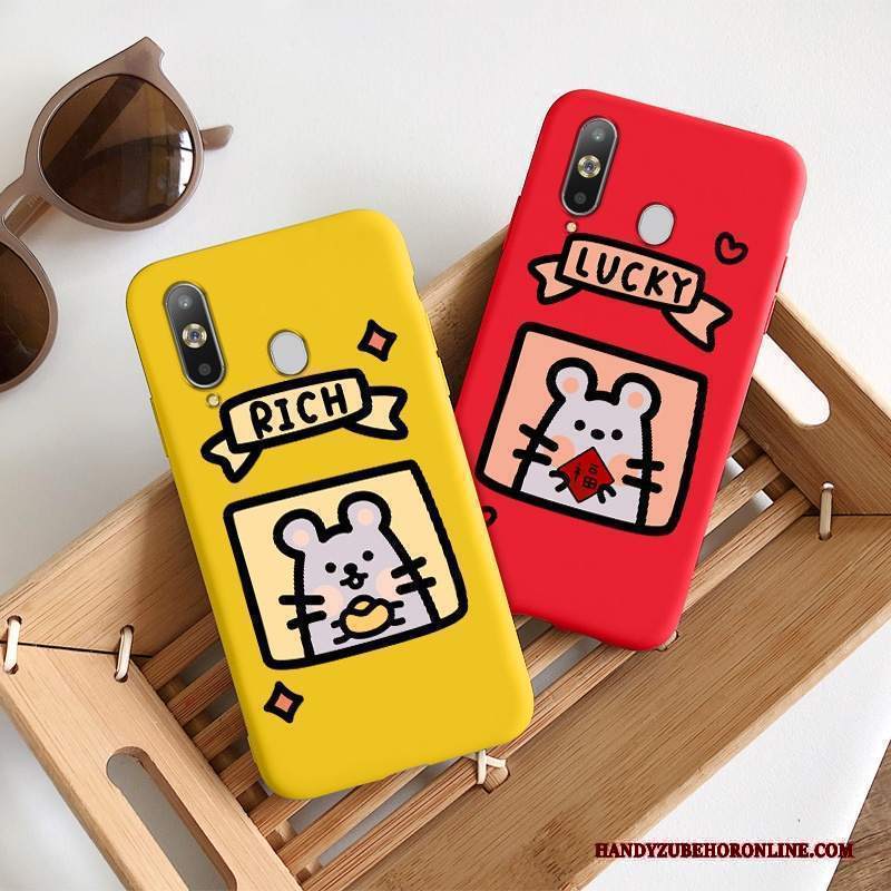 Custodia Samsung Galaxy A8s Silicone Telefono Sottile, Cover Samsung Galaxy A8s Protezione Bello Macchiati