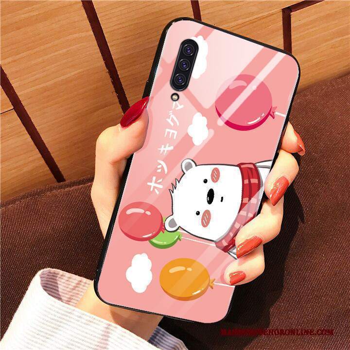 Custodia Samsung Galaxy A90 5g Creativo Anti-caduta Tutto Incluso, Cover Samsung Galaxy A90 5g Cartone Animato Bello Vetro