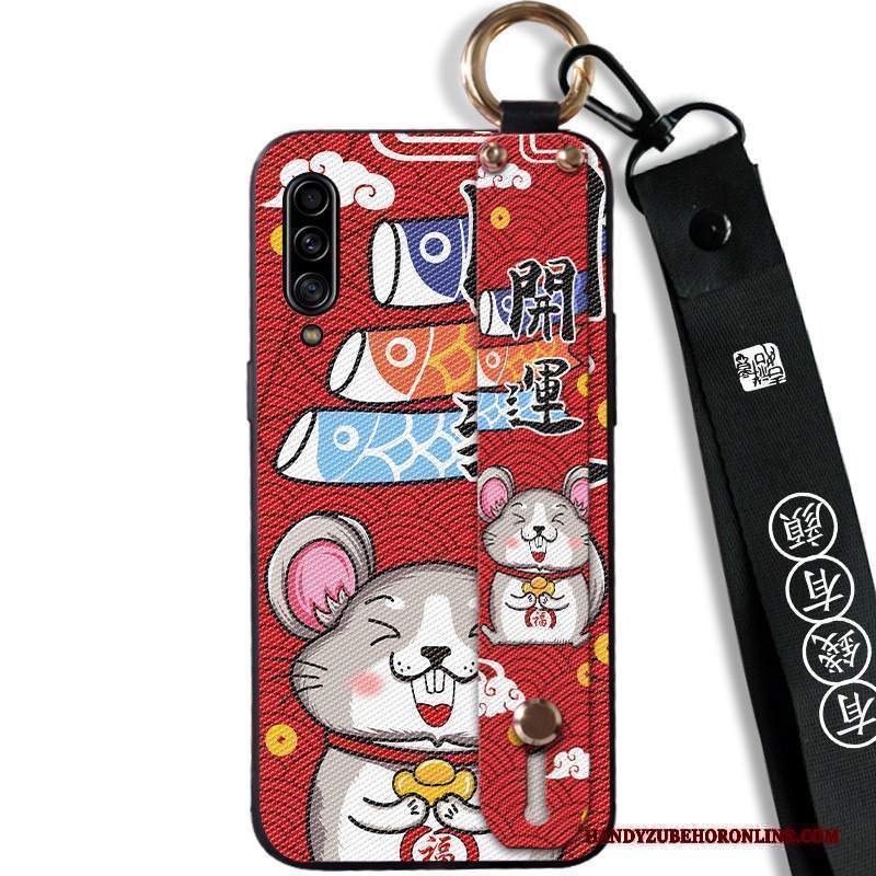 Custodia Samsung Galaxy A90 5g Creativo Telefono Morbido, Cover Samsung Galaxy A90 5g Protezione Tutto Incluso Ratto