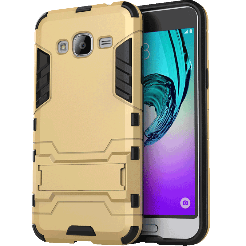 Custodia Samsung Galaxy J3 2016 Protezione Difficile Anti-caduta, Cover Samsung Galaxy J3 2016 Telefono Morbido