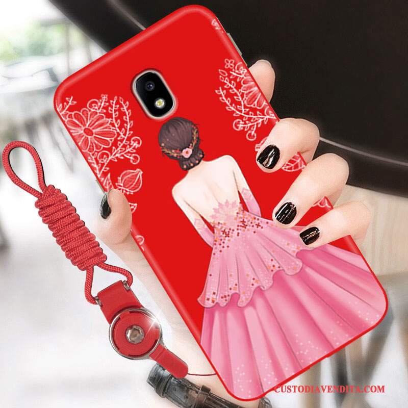 Custodia Samsung Galaxy J3 2017 Protezione Sottili Anti-caduta, Cover Samsung Galaxy J3 2017 Morbidotelefono