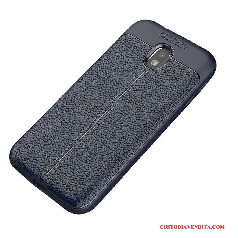 Custodia Samsung Galaxy J3 2017 Silicone Tutto Incluso Nero, Cover Samsung Galaxy J3 2017 Protezione Anti-cadutatelefono