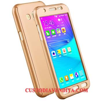 Custodia Samsung Galaxy J5 2016 Protezione Difficile Oro, Cover Samsung Galaxy J5 2016 Tendenzatelefono