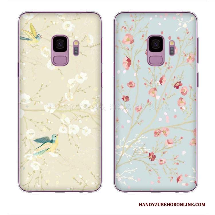 Custodia Samsung Galaxy J6 Creativo Fresco Chiaro, Cover Samsung Galaxy J6 Vento Giallo