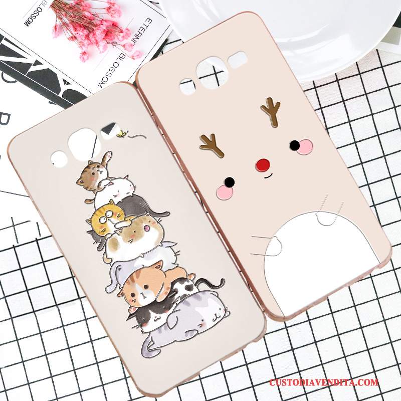Custodia Samsung Galaxy J7 2015 Creativo Tutto Incluso Tendenza, Cover Samsung Galaxy J7 2015 Silicone Anti-caduta Di Personalità