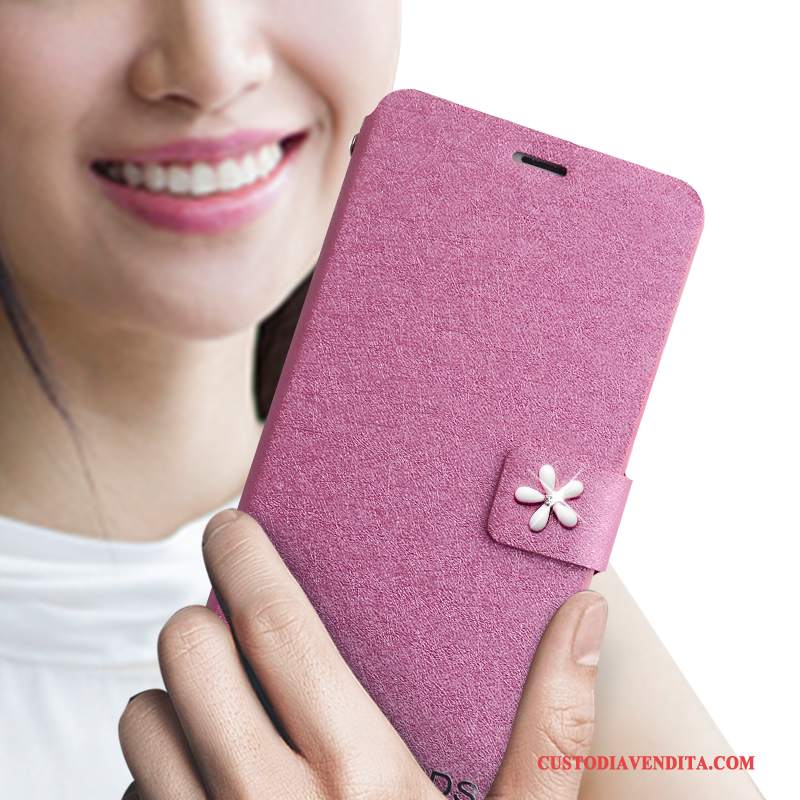 Custodia Samsung Galaxy J7 2017 Folio Rossotelefono, Cover Samsung Galaxy J7 2017 Pelle Anti-caduta