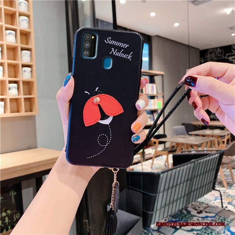 Custodia Samsung Galaxy M30s Cartone Animato Telefono Anti-caduta, Cover Samsung Galaxy M30s Morbido Tutto Incluso