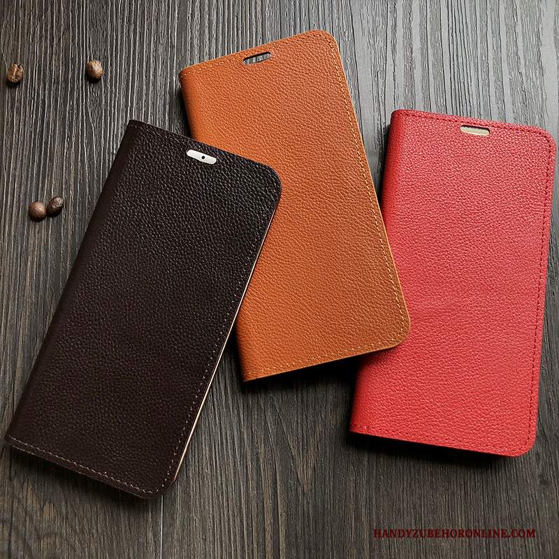 Custodia Samsung Galaxy Note 10 Lite Pelle Telefono Modello, Cover Samsung Galaxy Note 10 Lite Folio Litchi Mucca