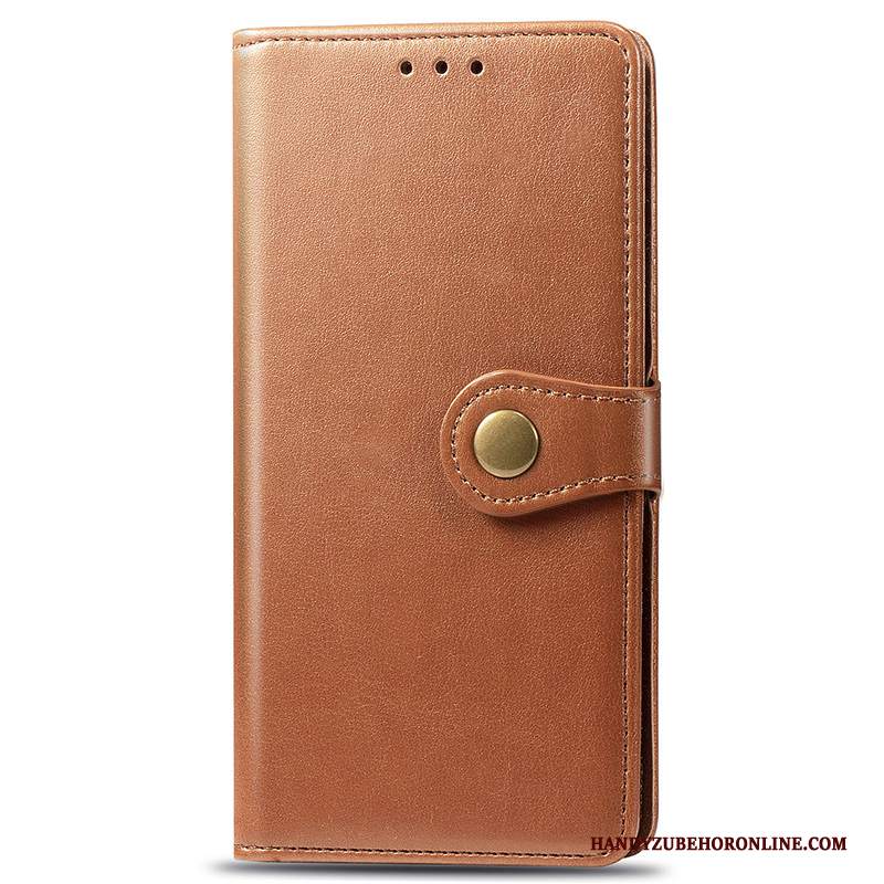 Custodia Samsung Galaxy Note 10 Lite Protezione Piegaretelefono, Cover Samsung Galaxy Note 10 Lite Pelle Rosso Chiaro