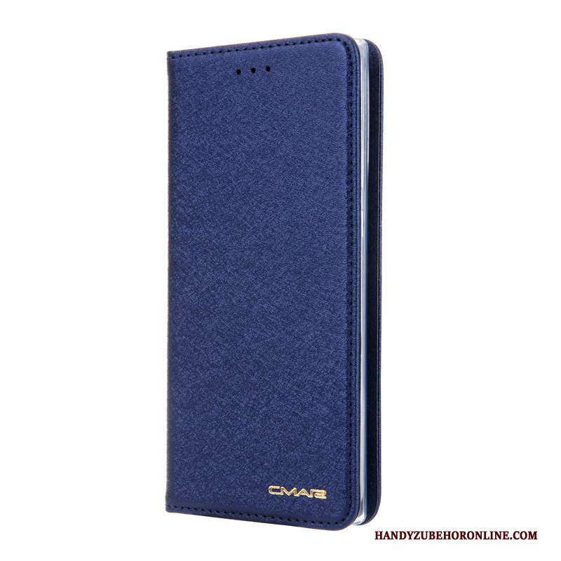 Custodia Samsung Galaxy Note 10+ Pelle Carta Blu, Cover Samsung Galaxy Note 10+ Folio Telefono