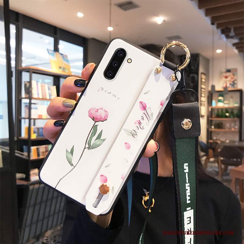 Custodia Samsung Galaxy Note 10 Silicone Anti-caduta Morbido, Cover Samsung Galaxy Note 10 Protezione Bianco Piccola