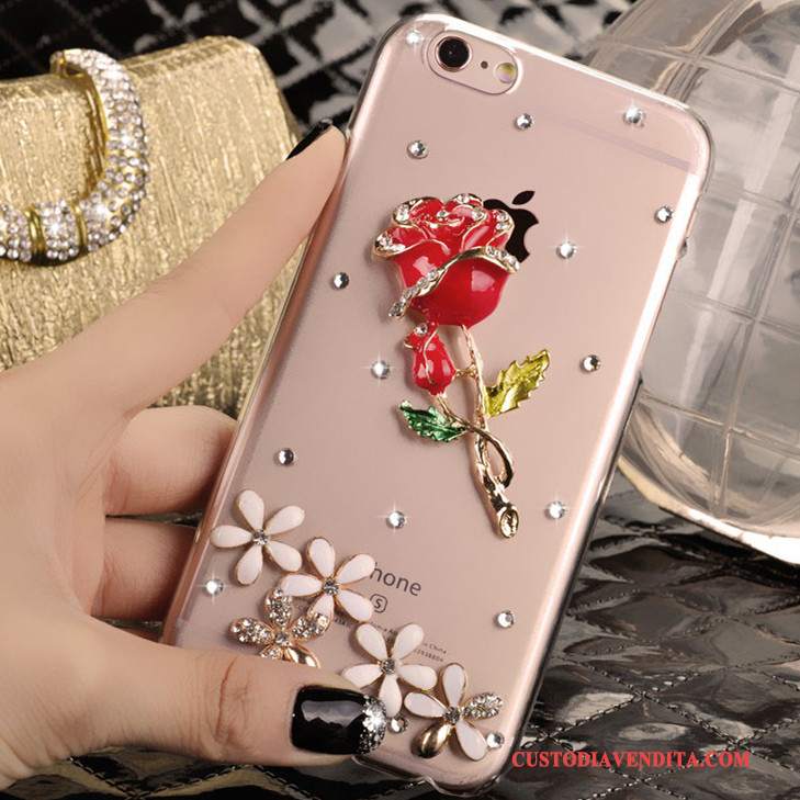 Custodia Samsung Galaxy Note 3 Strass Rossotelefono, Cover Samsung Galaxy Note 3 Protezione