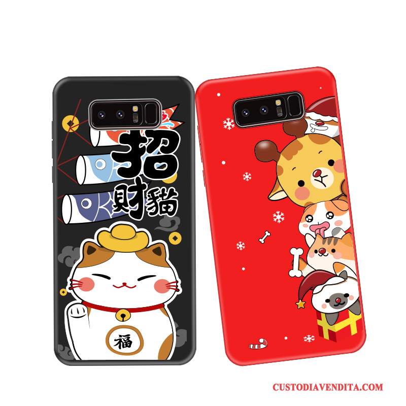 Custodia Samsung Galaxy Note 4 Creativo Rossotelefono, Cover Samsung Galaxy Note 4 Silicone Tutto Incluso Morbido
