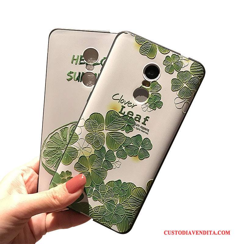 Custodia Samsung Galaxy Note 4 Goffratura Altotelefono, Cover Samsung Galaxy Note 4 Morbido Verde