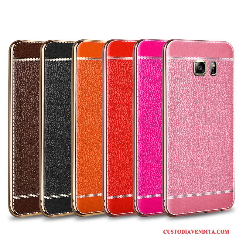 Custodia Samsung Galaxy Note 5 Pelle Anti-caduta Tendenza, Cover Samsung Galaxy Note 5 Protezione Placcatura Tutto Incluso