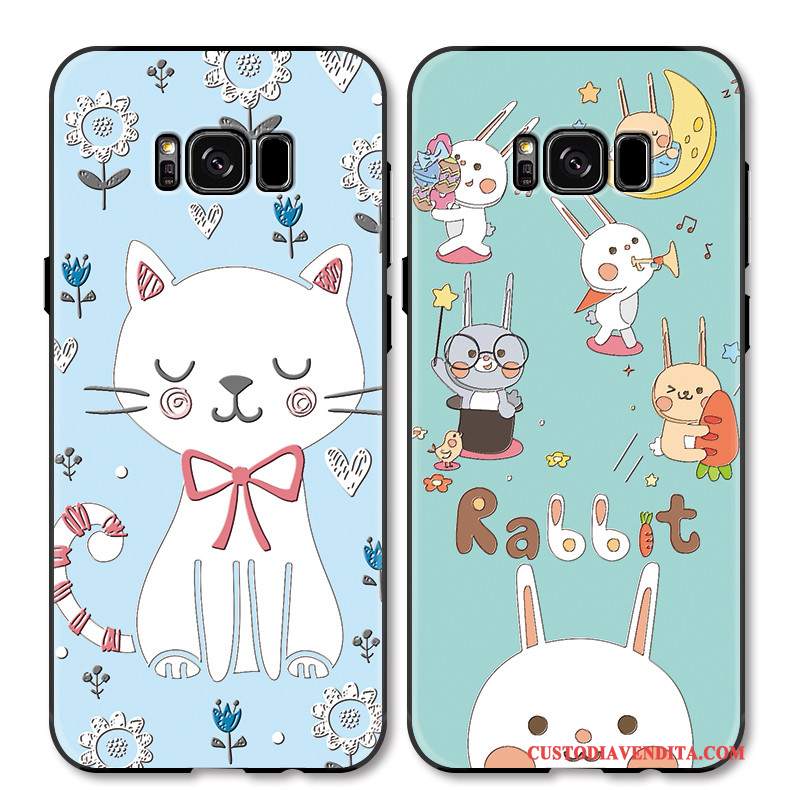 Custodia Samsung Galaxy Note 8 Cartone Animato Ornamenti Appesi Anti-caduta, Cover Samsung Galaxy Note 8 Protezione Blu Chiaro Bello