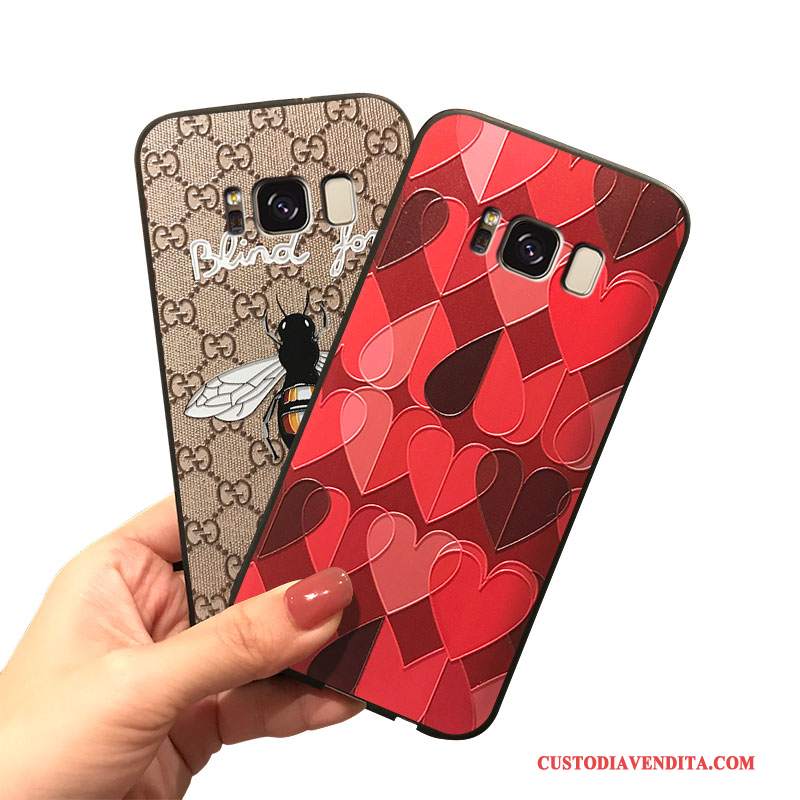Custodia Samsung Galaxy Note 8 Cartone Animato Tutto Incluso Cachi, Cover Samsung Galaxy Note 8 Silicone Telefono Ornamenti Appesi